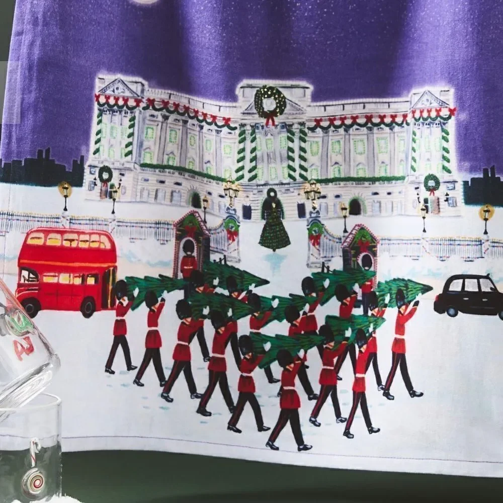 NWT ANTHROPOLOGIE Holiday in the City Towel London